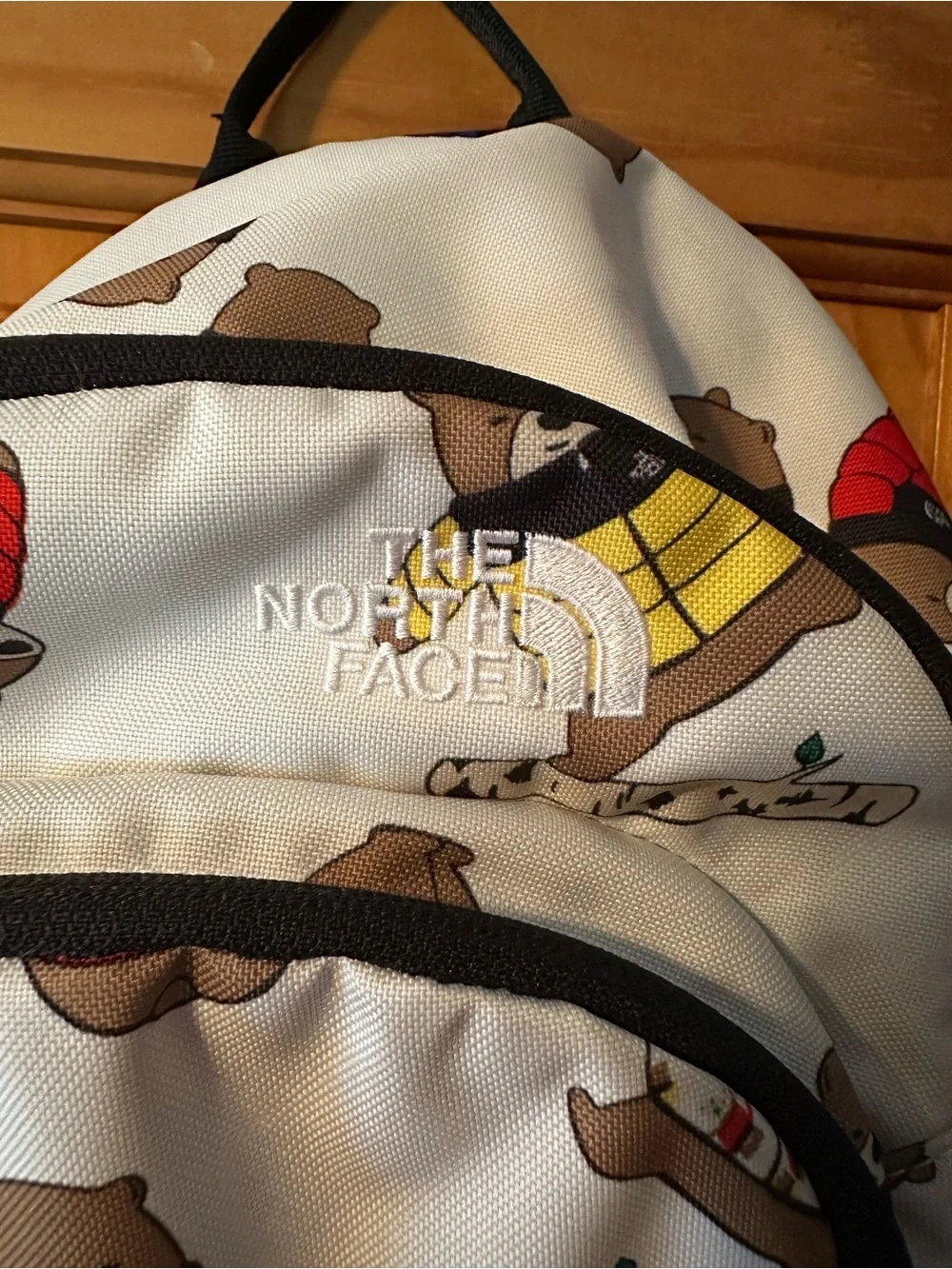 The North Face playful bear